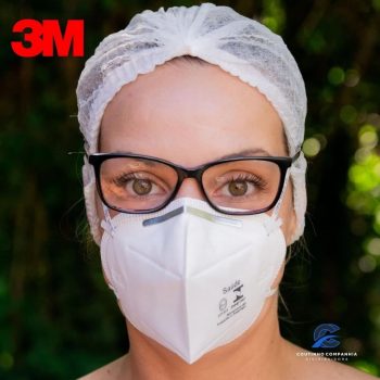 Kit de Máscara Hospitalar 3M N95 Pff2 9920h Certificada Proteção 10 Unidades