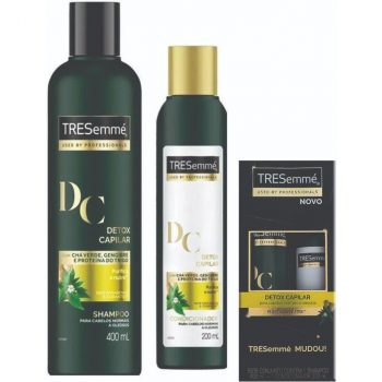 Kit Shampoo + Condicionador Detox Capilar, 612 Ml, 2 Unidades, Tresemmé
