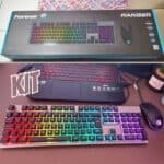 Kit Teclado + Mouse Gamer 6400 DPI Ranger RGB Rainbow Grafite Fortrek