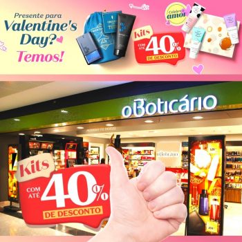 Kits de Valentine's Day até 40% OFF!