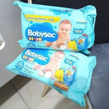 Lenço Umedecido Babysec Galinha Pintadinha 92 Lenços