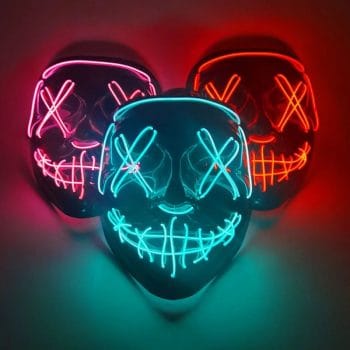 Máscara de Led Halloween