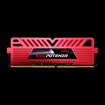 Memória DDR4 Geil Evo Potenza, 8GB, 3200MHz, Red, GAPR48GB3200C16BSC
