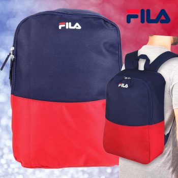 Mochila Start, FILA, Unisex, Marinho/Vermelho
