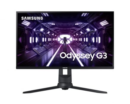 Monitor Gamer Samsung Odyssey 24" Fhd 144 Hz Hdmi Dp Vga Freesync Preto