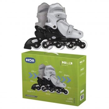 Mor, Patins Roller Ajustável Tamanhos 34-37