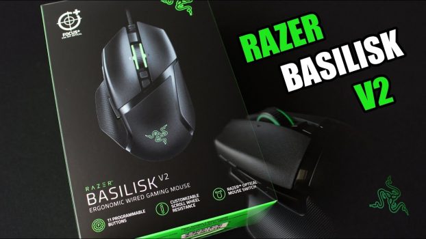 Mouse Gamer Razer Basilisk V2, Chroma, Optical Switch, 11 Botões, 20000DPI - RZ01-03160100-R3U1