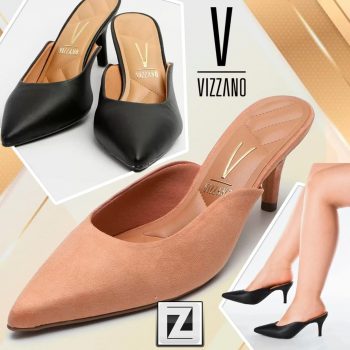 Mule Vizzano Salto Alto Bico Fino