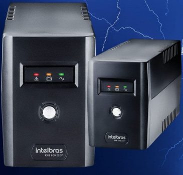 Nobreak Interactive, Intelbras XNB 600VA/220V, Preto