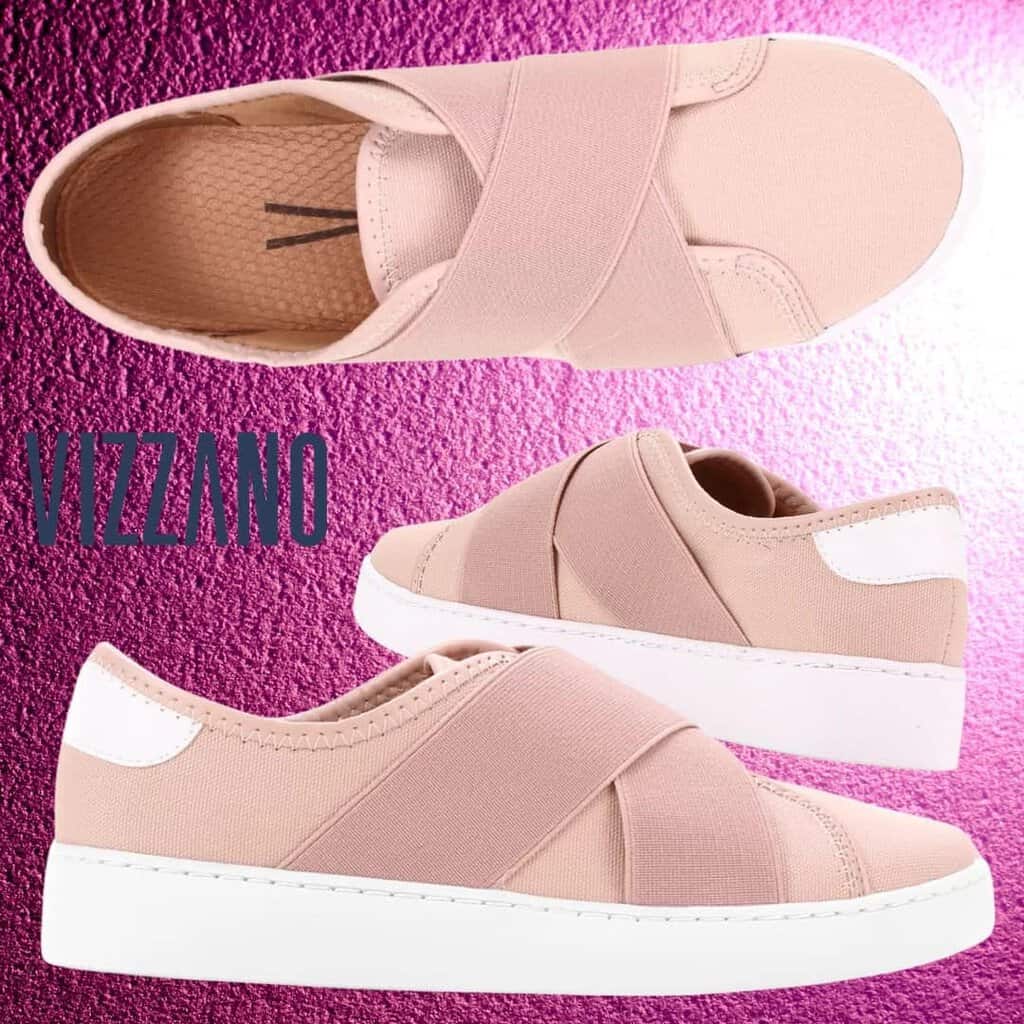 Slip on best sale vizzano elástico feminino