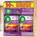 Aromatizador Bom Ar Spray Automático Freshmatic Refil na 2ª Unidade Campos de Lavanda