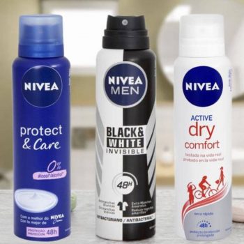 Kit Desodorante Nivea - Aerossol Antitranspirante 150ml 6 Unidades