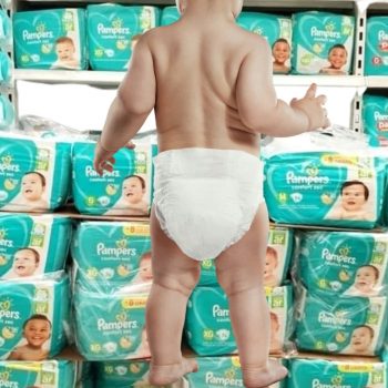 Kit de Fraldas Pampers Confort Sec Super (4 pacotes)