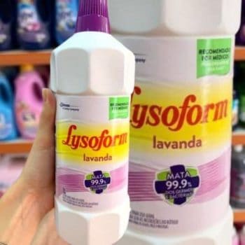 10 Desinfetante Lysoform Lavanda 1 Litro