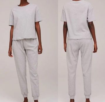 Pijama Jogger Feminino em Ribana - hering