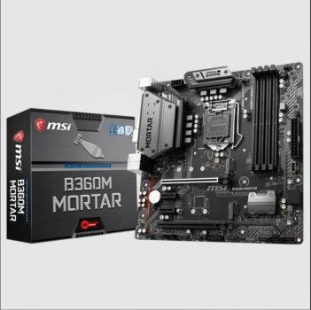 Placa Mãe MSI B360M Mortar, Chipset B360, Intel LGA 1151, mATX, DDR4