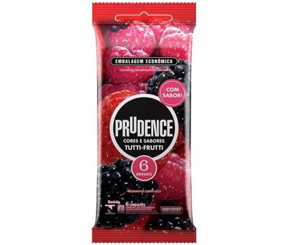 Preservativo Prudence, Opaco, Pacote de 6