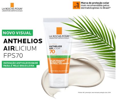 Protetor Solar Facial La Roche-Posay - Anthelios Airlicium FPS 70 - 50g