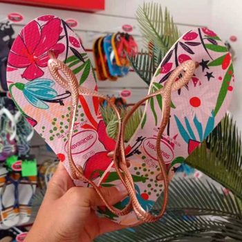 Rasteira Luna Print, Havaianas, Feminino