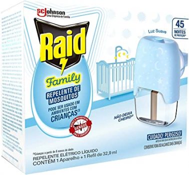 Repelente Líquido Elétrico Raid Kids