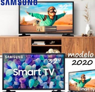 Samsung Smart TV Tizen HD T4300 32 2020, HDR