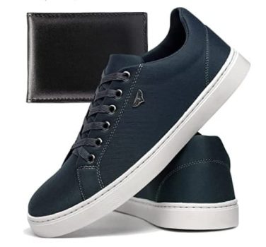Sapatênis Masculino Casual SkateBoard SapatoFran Com Carteira