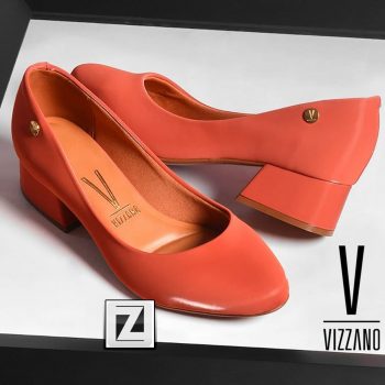 Scarpin Vizzano Salto Bloco Feminino