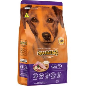 Special Dog Ultralife Adultos Raças Pequenas Sabor Frango e Arroz 10,1Kg