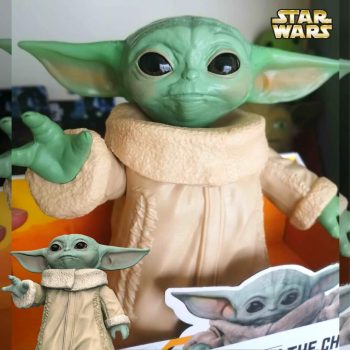 STAR WARS The Child (Baby Yoda) The Mandalorian figura de 16,51 cm - F1116 - Hasbro, Verde e Bege