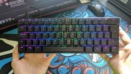 Teclado Mecânico Gamer Husky Gaming Blizzard, 60%, RGB, Switch Gateron Blue, ABNT2 - HGMO024