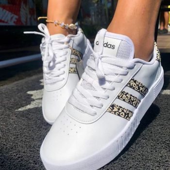 Tênis Adidas Court Bold Farm Feminino