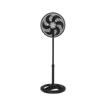Ventilador de Coluna Ventisol Premium Turbo 30cm - 6 Pás 3 Velocidades Preto