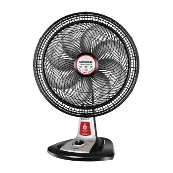 Ventilador de Mesa Mondial Turbo Force Repelente Líquido VT-RP-02-8P-NP 40cm 8 Pás 3 Velocidades Preto 220V