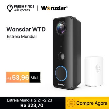 Wonsdar Tuya Smart Home Outdoor Wireless Video Doorbell
