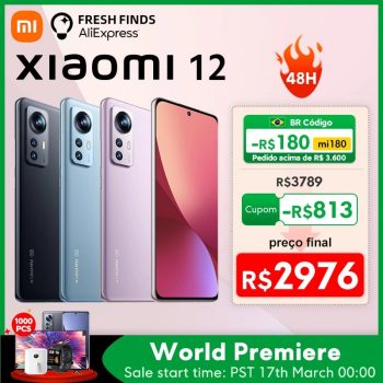 Xiaomi 12 Cupom