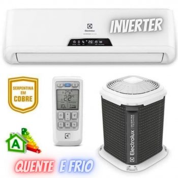 Ar Condicionado Split Inverter Electrolux 9.000 BTU/h Quente e Frio QI09R