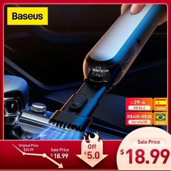Baseus A1 Aspirador de Pó para Carro