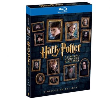 Blu-Ray Harry Potter: A Coleção Completa (Versão Extendida) - 8 Discos