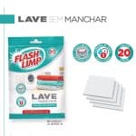 Lave roupas sem Manchar 20 Peças, SAN7764, Flash Limp