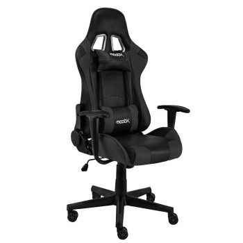 Cadeira Escritório Gamer MoobX GT Racer Preta Com Regulagem de Altura
