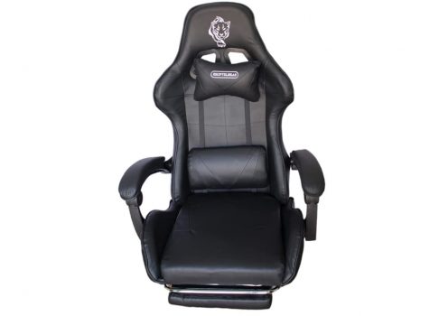 Cadeira Gamer Shoptelbras Tiger SX3 Preta C/Apoio de Pés