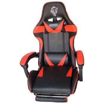 Cadeira Gamer Shoptelbras Tiger SX3 Vermelha C/Apoio de Pés