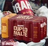 Cerveja Brahma Duplo Malte Lata 310ml Pack - 15 Unidades