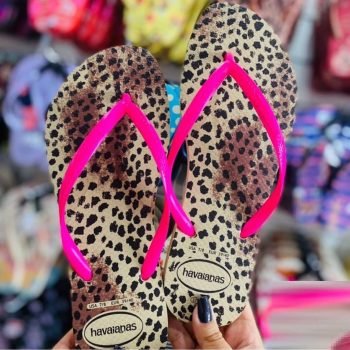 Chinelo Slim Animals, Havaianas, Feminino