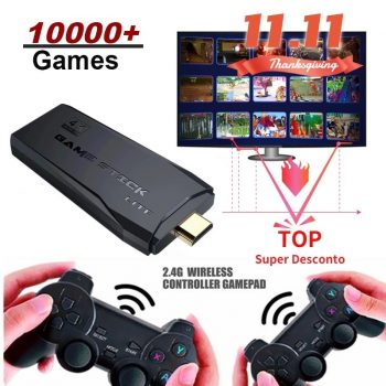 Console Retrô Game Stick Lite | 32GB 3500+ Jogos