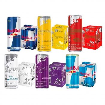 Energético Red Bull Energy Drink, 250 Ml (4 Latas)