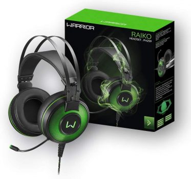 Fone De Ouvido Headset Warrior Raiko Com Microfone E Leds - PH259