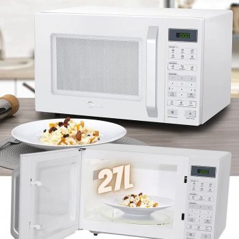 Forno Micro-ondas 27L Branco Midea LED 220V MXSA27B2 - (Somente 220V)