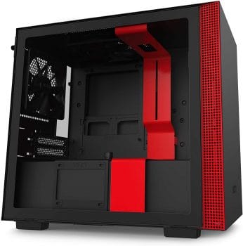 Gabinete H210 Black/Red - Ca-H210B-Br, Nzxt, 32352