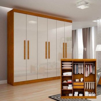 Guarda-Roupa Casal Malibu 6 PT